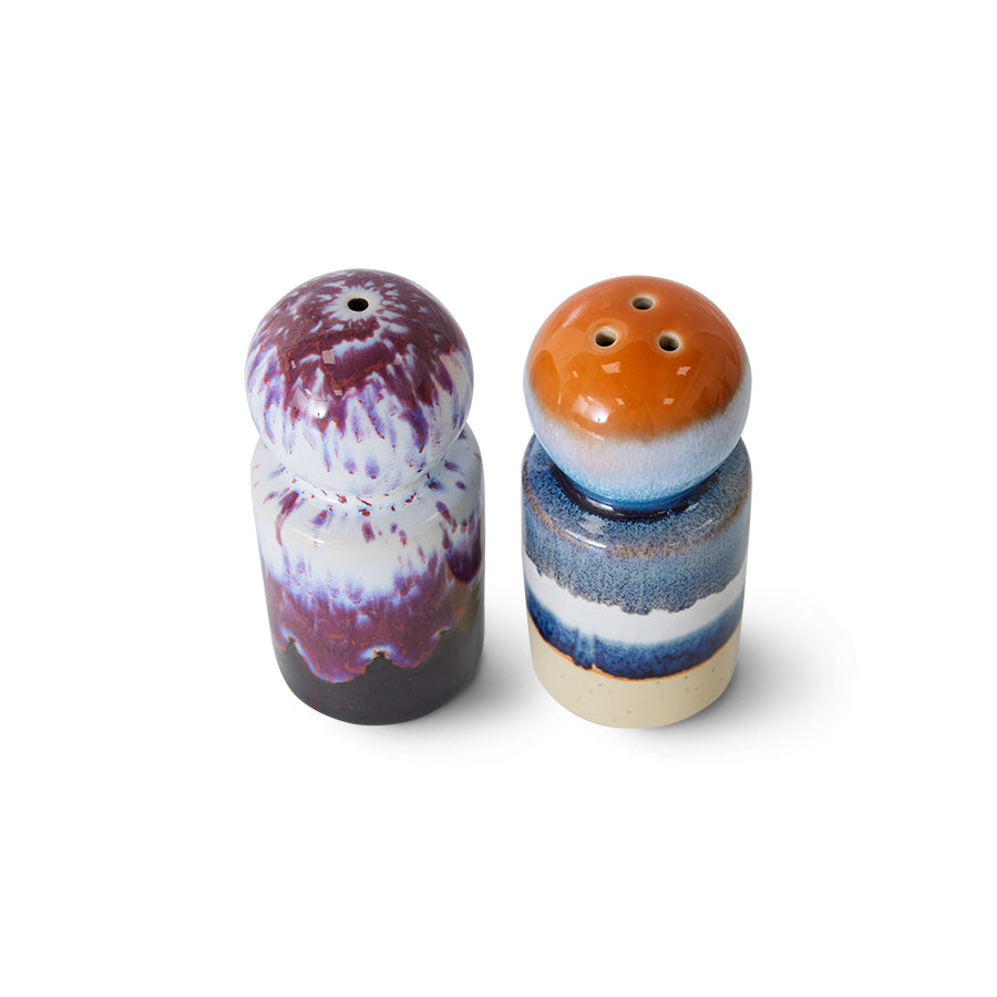 Pepper & Salt Jar Set, 70s Collection, HKLIVING