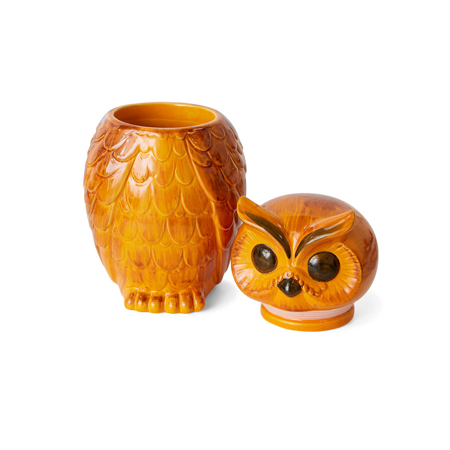 Ceramic Owl Jar, HKLIVING