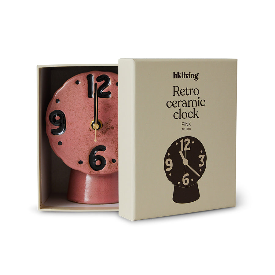 Retro Ceramic Clocks by HKLIVING