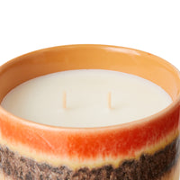 Tropical Scented Candle, Tulum, 70s Ceramics by HKLIVING