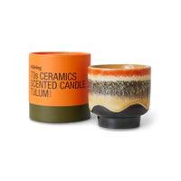 Tropical Scented Candle, Tulum, 70s Ceramics by HKLIVING