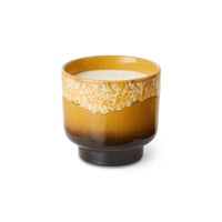 Spiced Citrus Scented Candle, Valencia, 70s Ceramics by HKLIVING