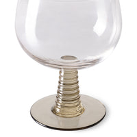 HKLIVING Swirl Wine Glass - Low Green