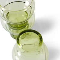 bulb glasses, set of 4, 70s glassware HKLIVING