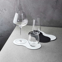 Karim Rashid Recycled Leather Coasters Set of 4