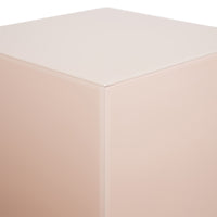 Mirror Block Pillar, Nude, Blush Pink by HKLIVING, Mirror Pedestal, Mirror Column