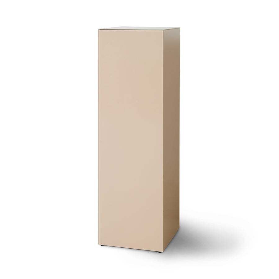Mirror Block Pillar, Nude, Blush Pink by HKLIVING, Mirror Pedestal, Mirror Column
