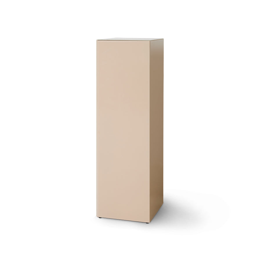 Mirror Block Pillar, Nude, Blush Pink by HKLIVING, Mirror Pedestal, Mirror Column
