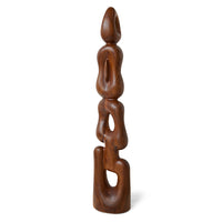 Vertigo Teak Wood Art Sculpture, 2m tall, HKLIVING