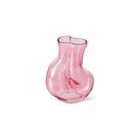 Gleam Glass Vase – Rose – Elegant Pink Glass Vase by HKLIVING
