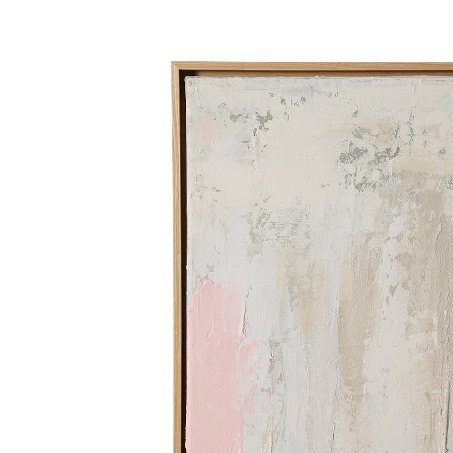 Framed Artwork - Nomad by HKLIVING (123x163cm) - Earthy Abstract Canvas