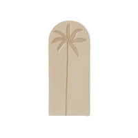 Palm, Stoneware Wall Tile, Wall Art, Cream Wall Decor from HKLIVING