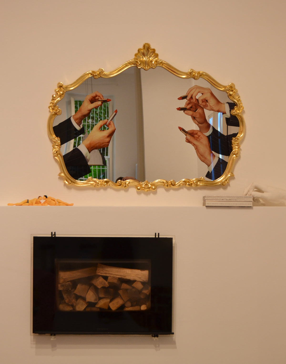 Seletti x TOILETPAPER Baroque Mirrors - Seagirl & Lipstick