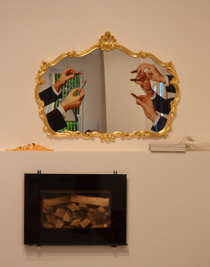Seletti x TOILETPAPER Baroque Mirrors - Seagirl & Lipstick