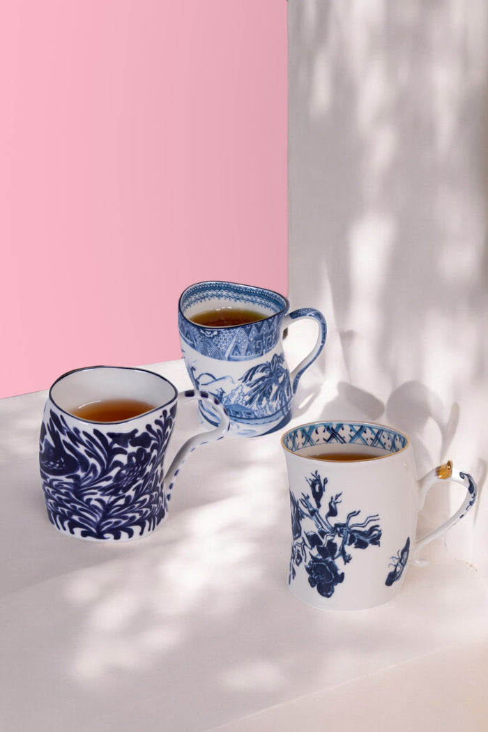 Mugs by Seletti Classics on Acid - Unique Porcelain Coffee & Tea Cups (Multiple Designs)