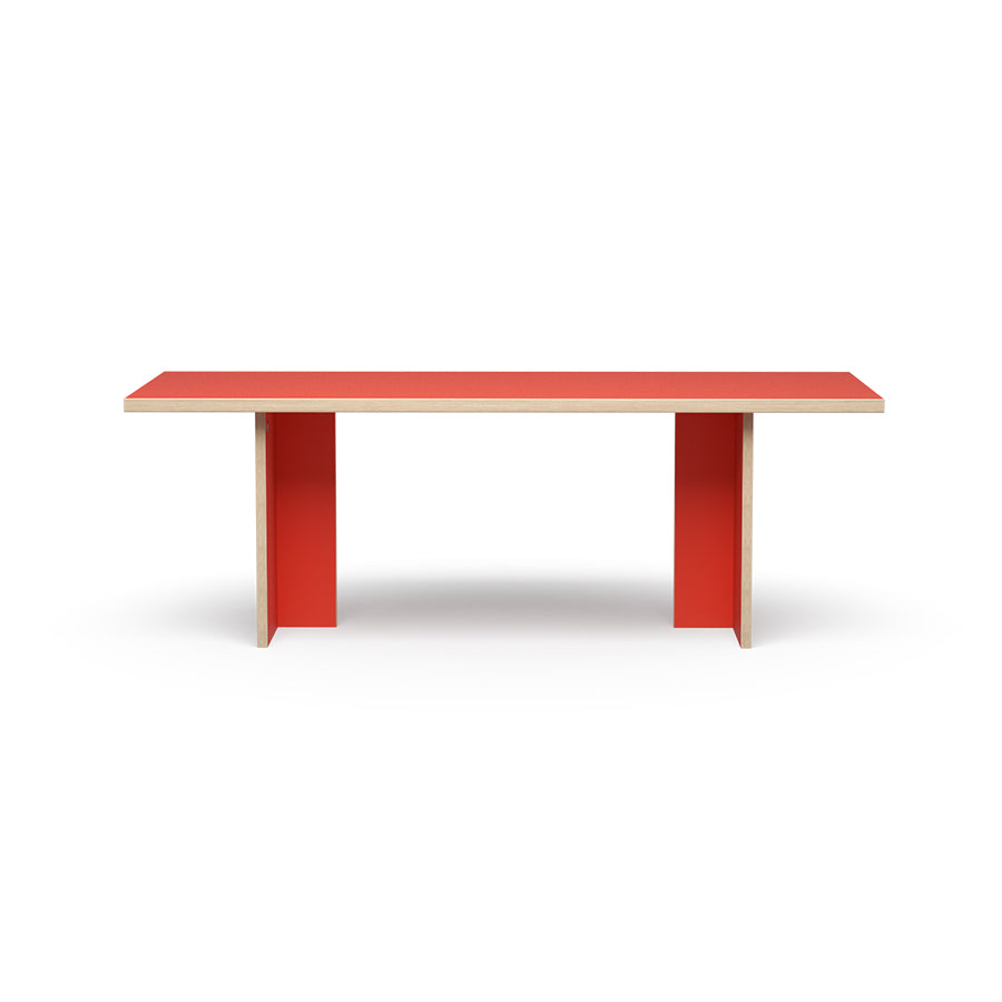 HKLIVING Customisable Rectangular Dining Table - Multiple Colours & Sizes (220cm or 280cm)