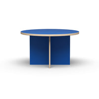 HKLIVING Customisable Round Dining Table - 130cm (Multiple Colours)
