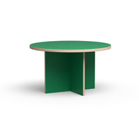 HKLIVING Customisable Round Dining Table - 130cm (Multiple Colours)
