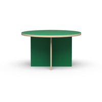 HKLIVING Customisable Round Dining Table - 130cm (Multiple Colours)