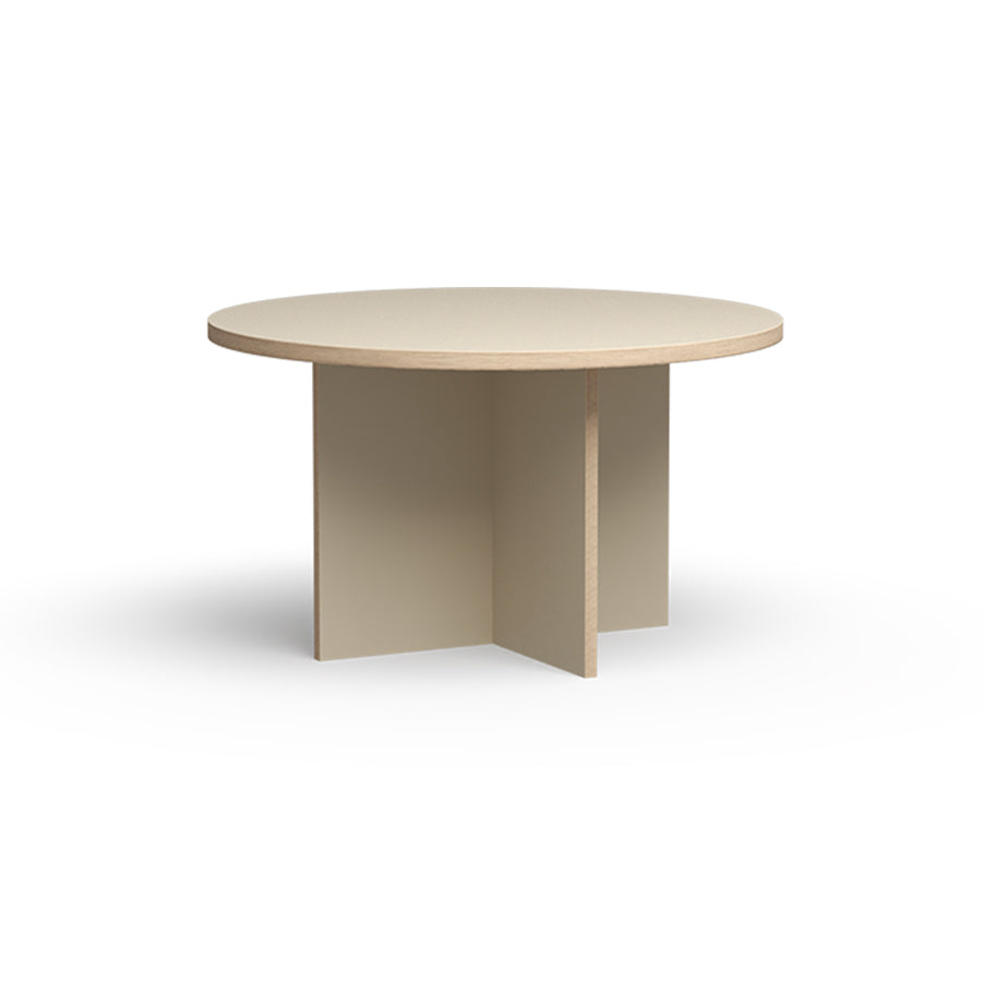 HKLIVING Customisable Round Dining Table - 130cm (Multiple Colours)