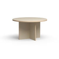 HKLIVING Customisable Round Dining Table - 130cm (Multiple Colours)