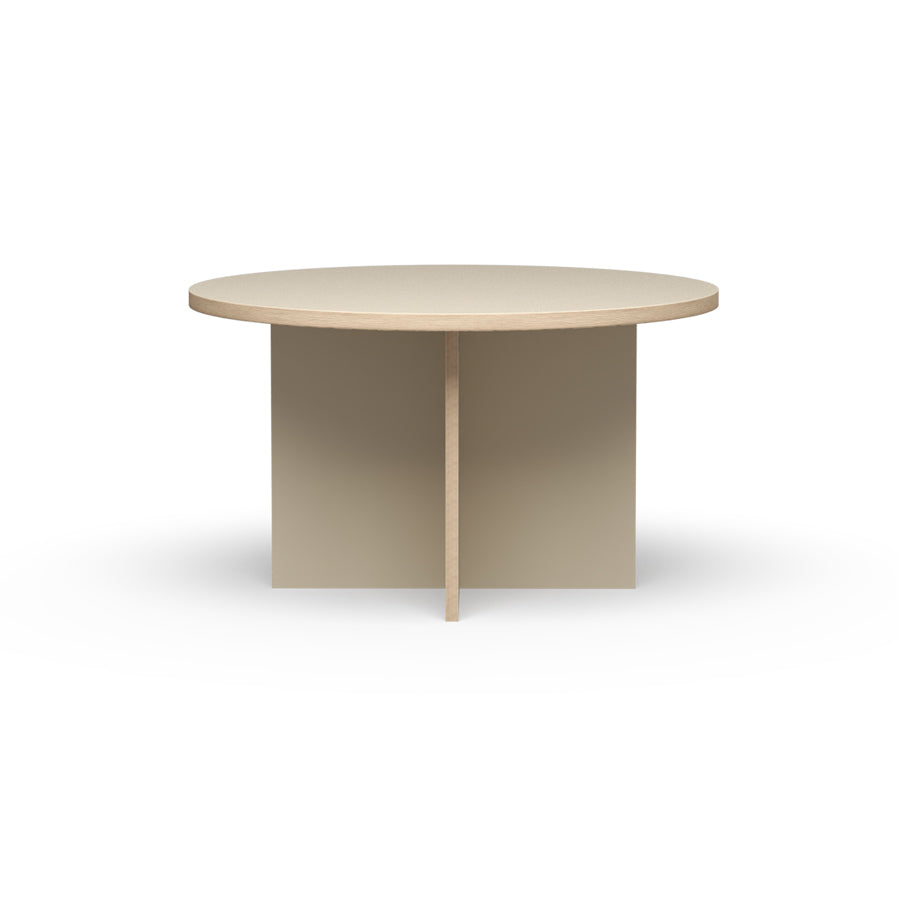 HKLIVING Customisable Round Dining Table - 130cm (Multiple Colours)
