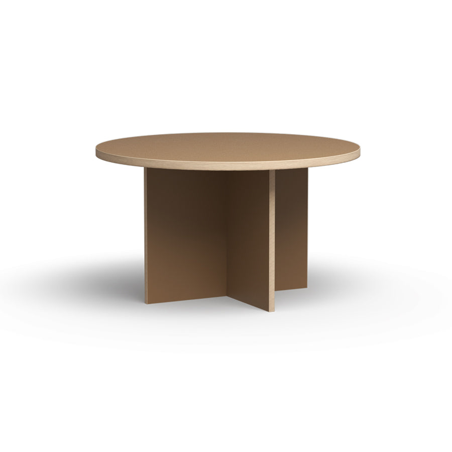 HKLIVING Customisable Round Dining Table - 130cm (Multiple Colours)