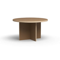 HKLIVING Customisable Round Dining Table - 130cm (Multiple Colours)