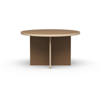 HKLIVING Customisable Round Dining Table - 130cm (Multiple Colours)