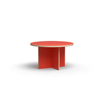 HKLIVING Customisable Round Dining Table - 130cm (Multiple Colours)