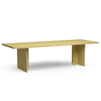 HKLIVING Customisable Rectangular Dining Table - Multiple Colours & Sizes (220cm or 280cm)