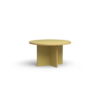 HKLIVING Customisable Round Dining Table - 130cm (Multiple Colours)