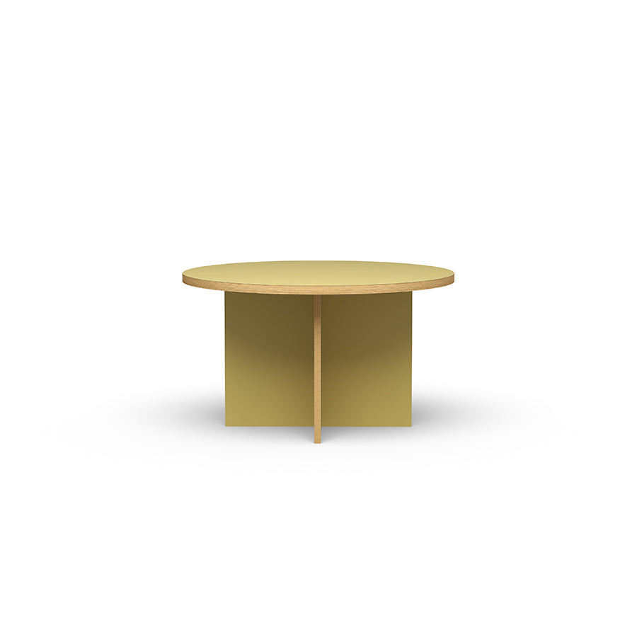 HKLIVING Customisable Round Dining Table - 130cm (Multiple Colours)
