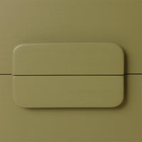 Spacious Drawer Cabinet - Army Green Wooden Storage Unit by HKLIVING