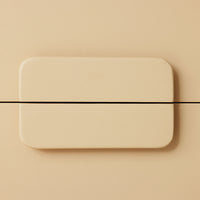 Spacious Drawer Cabinet - Cream Wooden Storage Unit by HKLIVING
