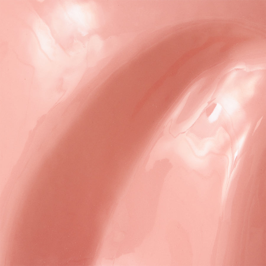 Pink Ceramic Side Table, Coral, Currents by HKLIVING