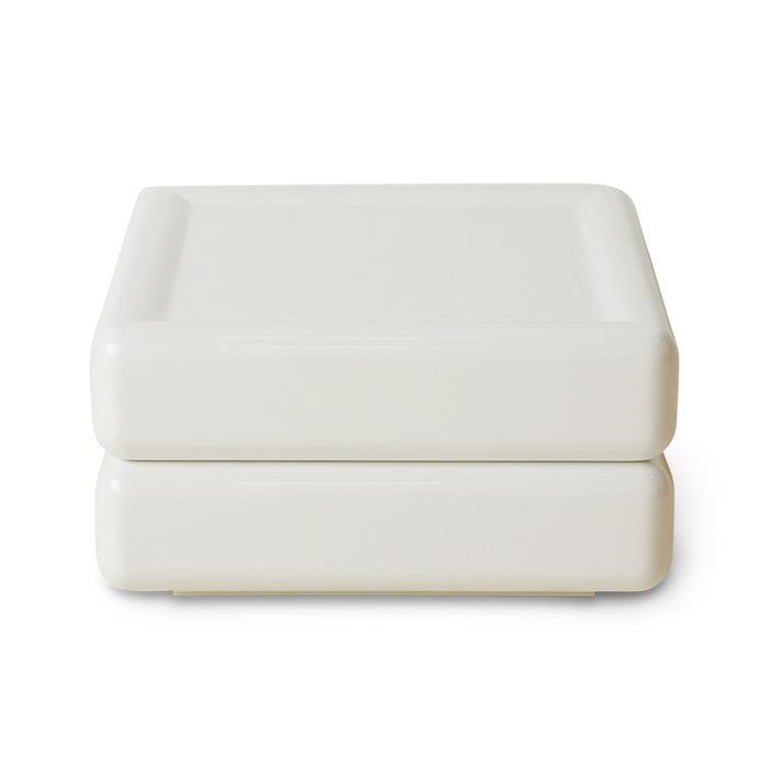 White Minimalist Coffee Table, Space by HKLIVING