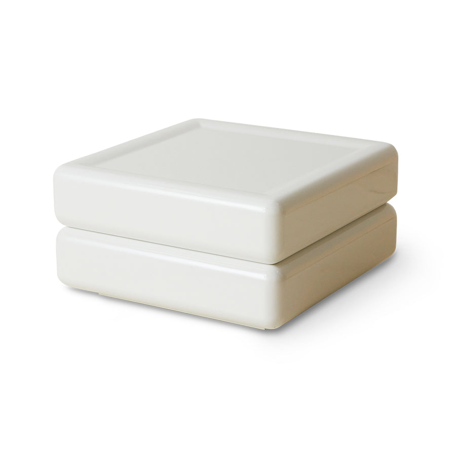 White Minimalist Coffee Table, Space by HKLIVING