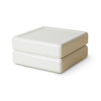White Minimalist Coffee Table, Space by HKLIVING