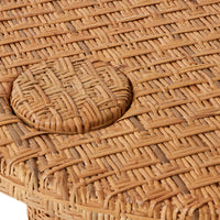 Woven Rattan Coffee Table ø100cm by HKLIVING