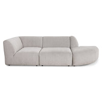 Jax Couch Element, Angle Module, Sneak Grey, HKLIVING