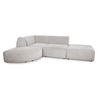 Jax Couch Element, Hocker Footstool, Sneak Grey, HKLIVING