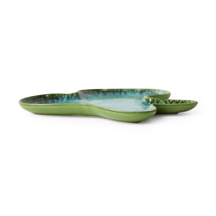 Shell Plate, Teal by HKLIVING