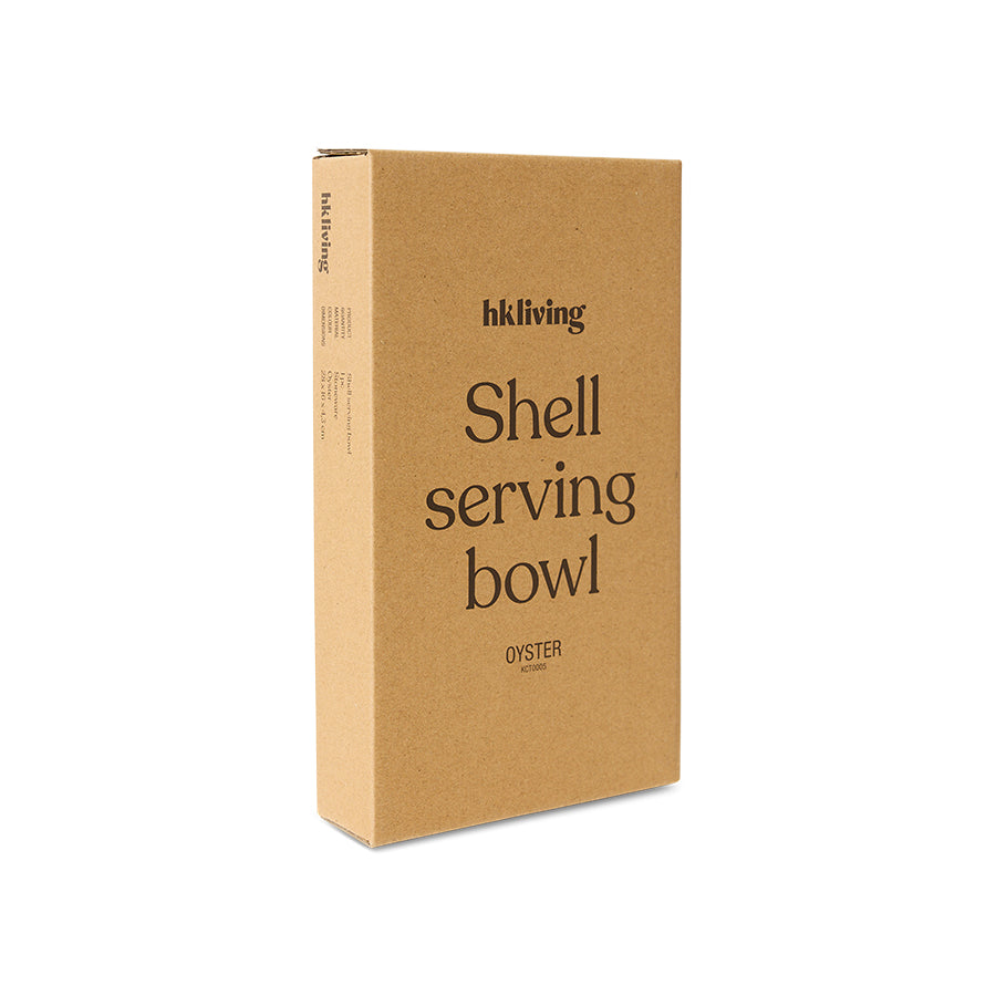 Shell Serving Bowl, Oyster by HKLIVING