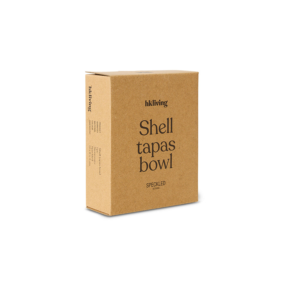 Shell Tapas Bowl, Speckled by HKLIVING