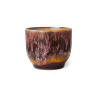 HKLIVING Cafe Cups, Lagoon Set or Individual, 70s Ceramics