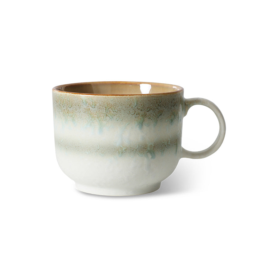 HKLIVING 70s Ceramics Large Tea Mugs - Odyssey & Nova (Sets of 2 or Individual Mugs)