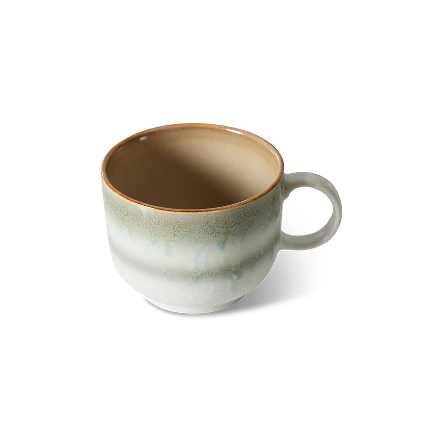 HKLIVING 70s Ceramics Large Tea Mugs - Odyssey & Nova (Sets of 2 or Individual Mugs)
