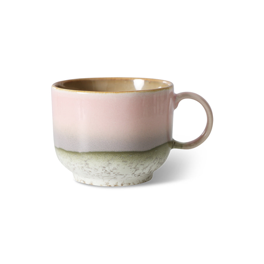 HKLIVING 70s Ceramics Large Tea Mugs - Odyssey & Nova (Sets of 2 or Individual Mugs)