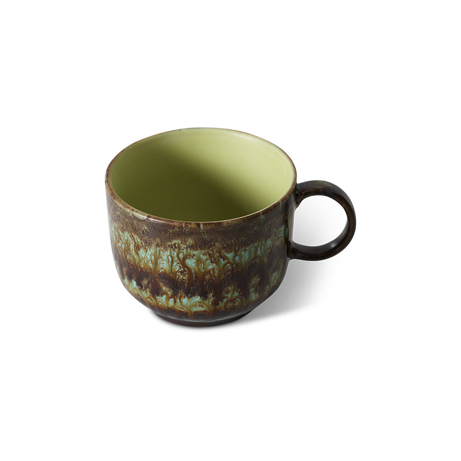 HKLIVING 70s Ceramics Large Tea Mugs - Odyssey & Nova (Sets of 2 or Individual Mugs)